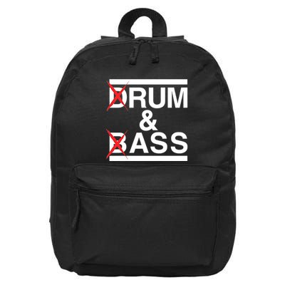 Funny Drum & Bass / Rum & Ass Lovers 16 in Basic Backpack
