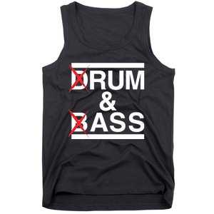 Funny Drum & Bass / Rum & Ass Lovers Tank Top