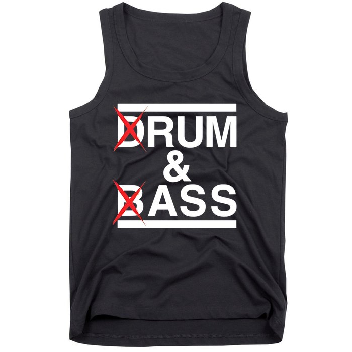 Funny Drum & Bass / Rum & Ass Lovers Tank Top