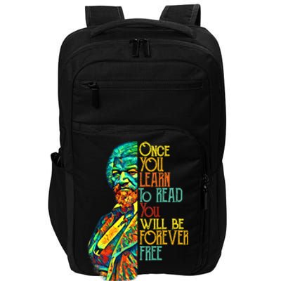 Frederick Douglass Black Leader Quote Black History Month Impact Tech Backpack