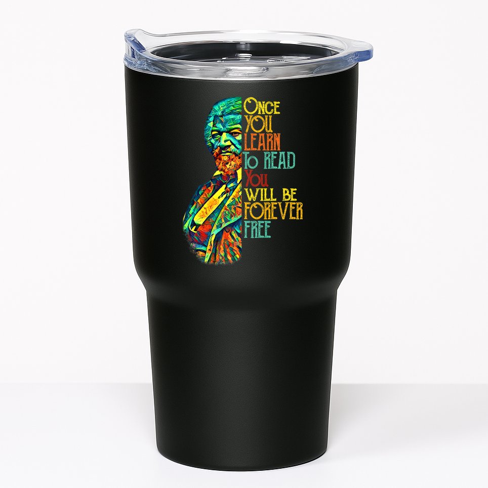 Frederick Douglass Black Leader Quote Black History Month Tumbler
