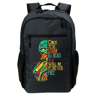 Frederick Douglass Black Leader Quote Black History Month Daily Commute Backpack