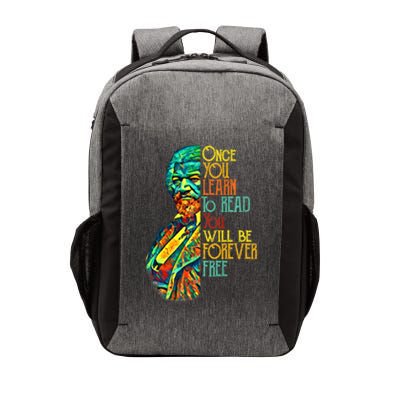 Frederick Douglass Black Leader Quote Black History Month Vector Backpack