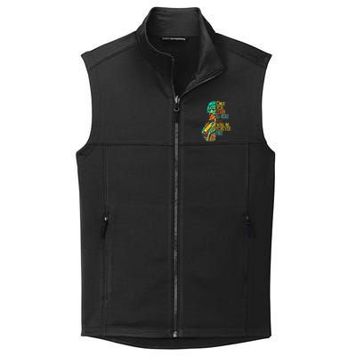 Frederick Douglass Black Leader Quote Black History Month Collective Smooth Fleece Vest