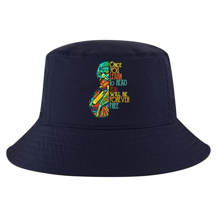 Frederick Douglass Black Leader Quote Black History Month Cool Comfort Performance Bucket Hat