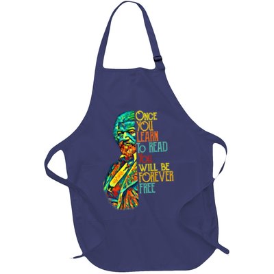 Frederick Douglass Black Leader Quote Black History Month Apron