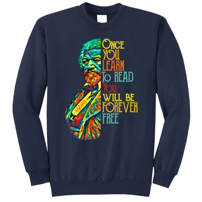 Frederick Douglass Black Leader Quote Black History Month Sweatshirt