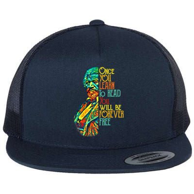 Frederick Douglass Black Leader Quote Black History Month Flatbill Hat