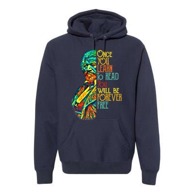 Frederick Douglass Black Leader Quote Black History Month Premium Hoodie