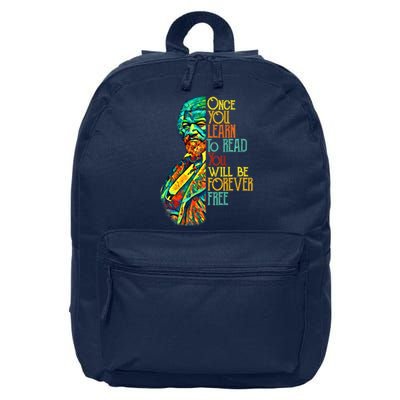 Frederick Douglass Black Leader Quote Black History Month 16 in Basic Backpack