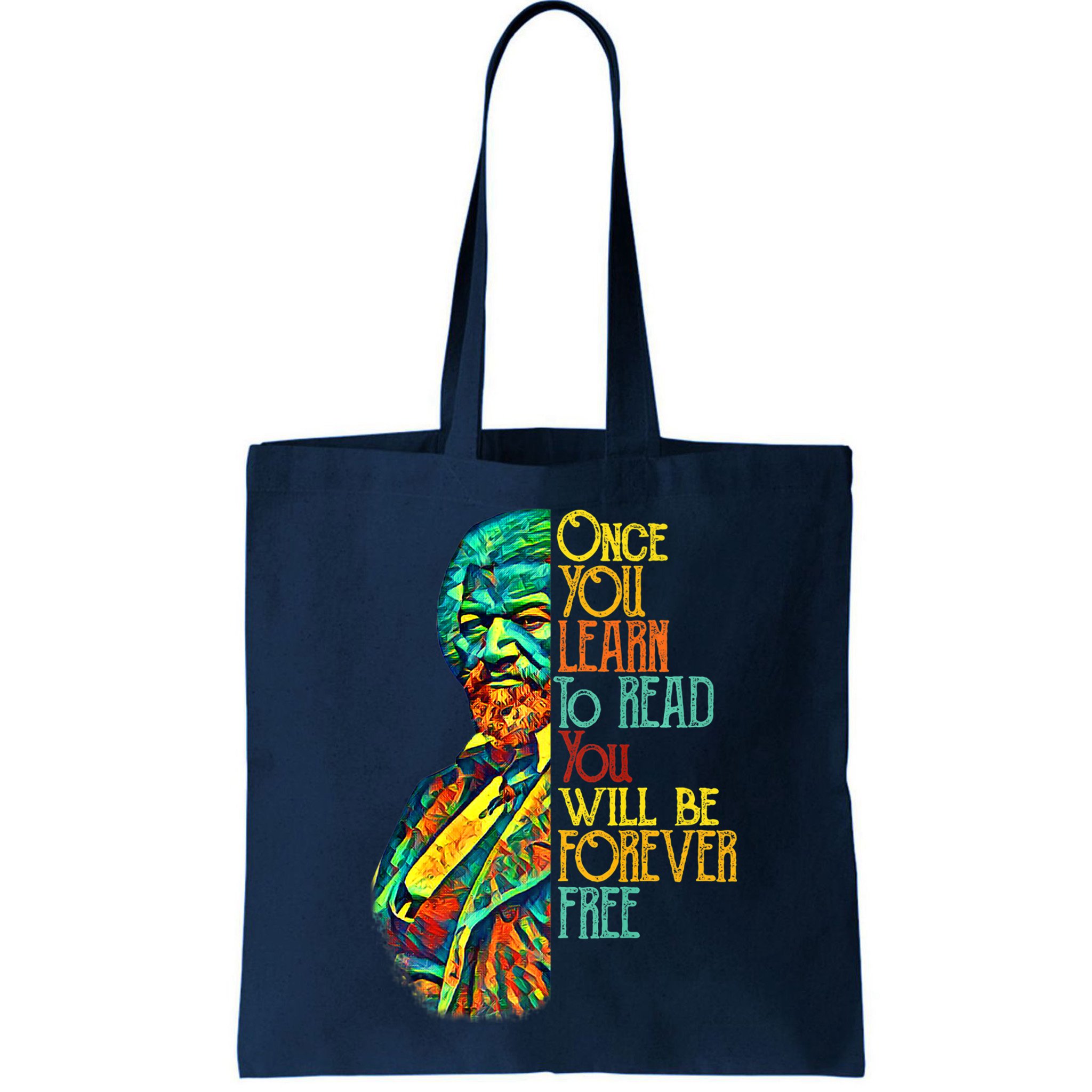 Frederick Douglass Black Leader Quote Black History Month Bag