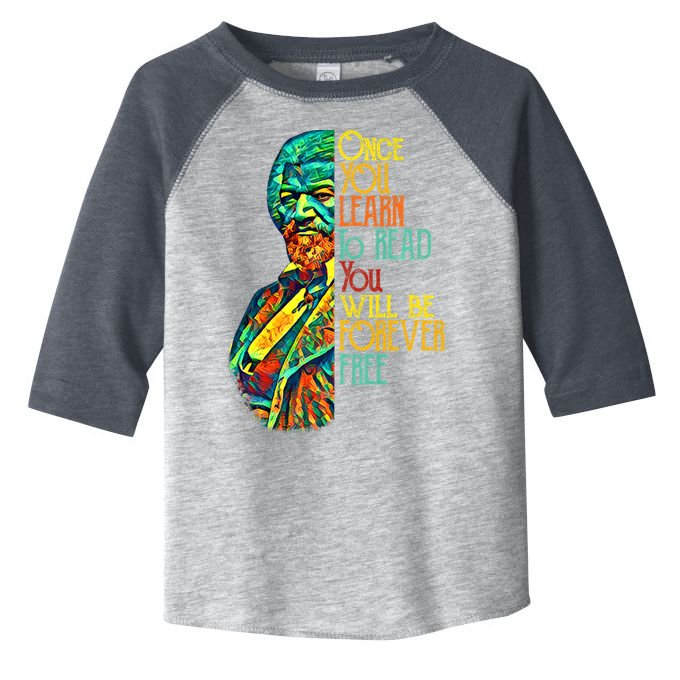 Frederick Douglass Black Leader Quote Black History Month Toddler Fine Jersey T-Shirt