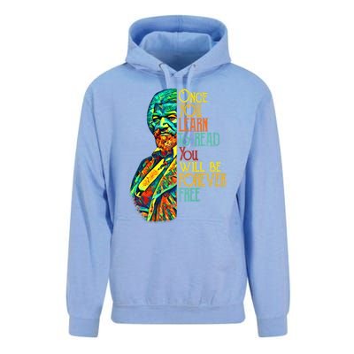 Frederick Douglass Black Leader Quote Black History Month Unisex Surf Hoodie