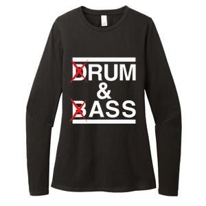 Funny Drum & Bass Rum & Ass Lovers Womens CVC Long Sleeve Shirt