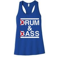 Funny Drum & Bass Rum & Ass Lovers Women's Racerback Tank