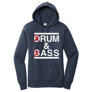 Funny Drum & Bass Rum & Ass Lovers Women's Pullover Hoodie