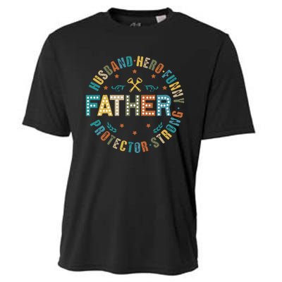 FatherS Day Best Dad Ever Cooling Performance Crew T-Shirt