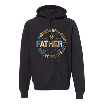 FatherS Day Best Dad Ever Premium Hoodie