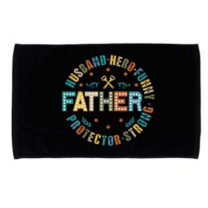 FatherS Day Best Dad Ever Microfiber Hand Towel