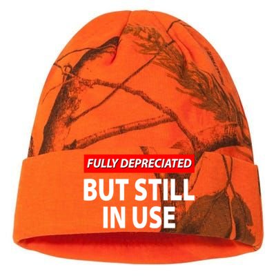 Fully Depreciated But Still In Use Funny Accounting Quote Kati Licensed 12" Camo Beanie