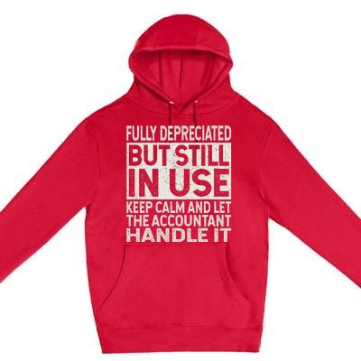 Fully Depreciated But Still In Use Funny Accountant Quote Premium Pullover Hoodie