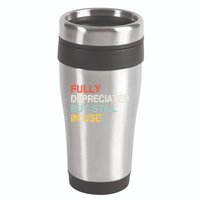 Fully Depreciated But Still In Use Funny Accounting Quote 16oz Travel Tumbler