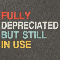Fully Depreciated But Still In Use Funny Accounting Quote Cotton Canvas Backpack