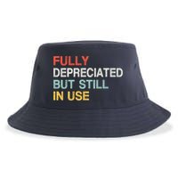 Fully Depreciated But Still In Use Funny Accounting Quote Sustainable Bucket Hat