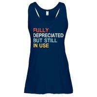 Fully Depreciated But Still In Use Funny Accounting Quote Ladies Essential Flowy Tank