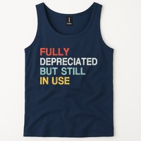 Fully Depreciated But Still In Use Funny Accounting Quote Tank Top