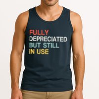 Fully Depreciated But Still In Use Funny Accounting Quote Tank Top