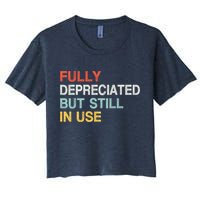Fully Depreciated But Still In Use Funny Accounting Quote Crop Top