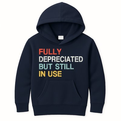 Fully Depreciated But Still In Use Funny Accounting Quote Kids Hoodie