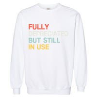 Fully Depreciated But Still In Use Funny Accounting Quote Garment-Dyed Sweatshirt