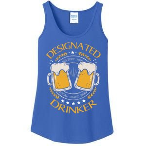 Funny Designated Beer Er St Pattys Day New Years Eve Funny Gift Ladies Essential Tank