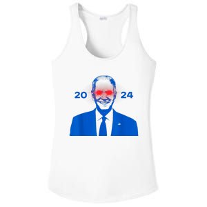 Funny Dark Brandon 2024 Ladies PosiCharge Competitor Racerback Tank