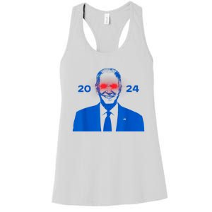 Funny Dark Brandon 2024 Women's Racerback Tank