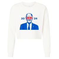 Funny Dark Brandon 2024 Cropped Pullover Crew