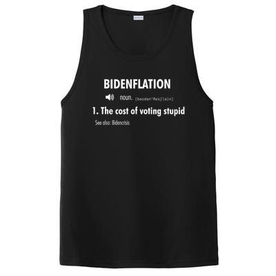 Funny Definition BidenFlation The Cost Of Voting Stupid PosiCharge Competitor Tank