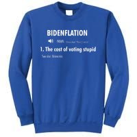 Funny Definition BidenFlation The Cost Of Voting Stupid Sweatshirt