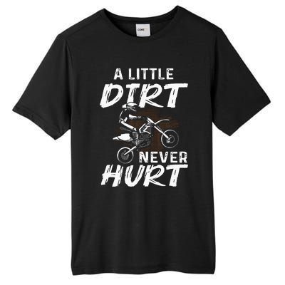 Funny Dirt Bike Gift For Motorcycle Motocross Biker Tall Fusion ChromaSoft Performance T-Shirt