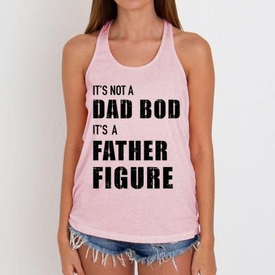 Funny Dad Bod It's A Father For Father's Day Funny Gift Women's Knotted Racerback Tank