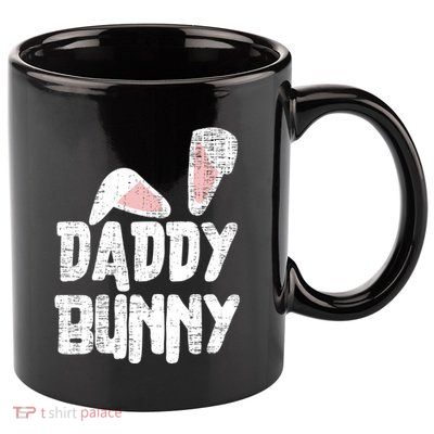 Funny Daddy Bunny Ears Easter Family Matching Father Dad Gift 11oz C Handle Ceramic Mug