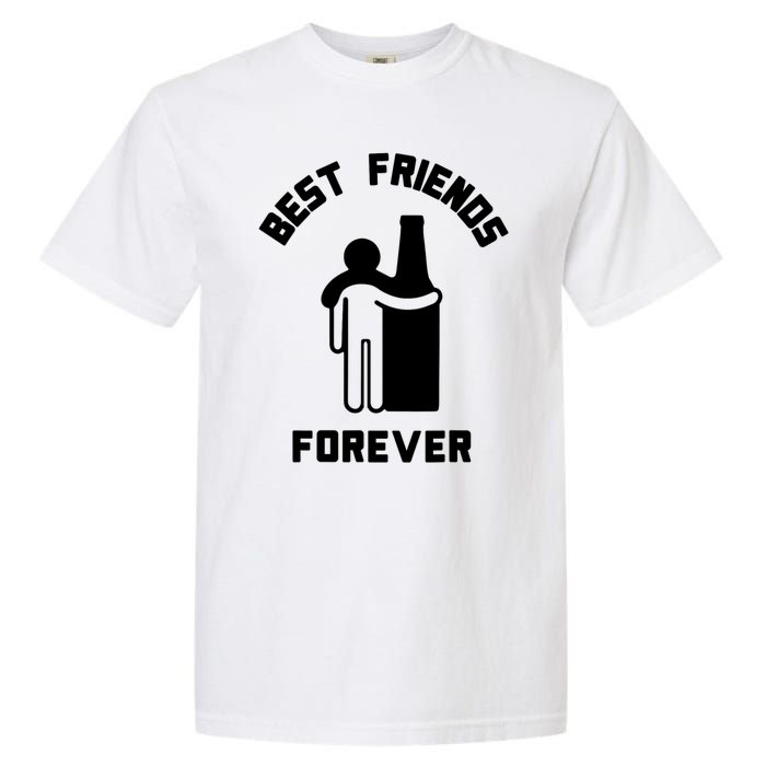 Funny Drinking Best Friend Forever Dad Saying Garment-Dyed Heavyweight T-Shirt