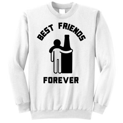 Funny Drinking Best Friend Forever Dad Saying Sweatshirt