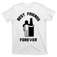 Funny Drinking Best Friend Forever Dad Saying T-Shirt