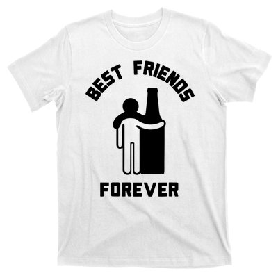 Funny Drinking Best Friend Forever Dad Saying T-Shirt