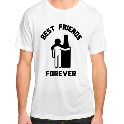 Funny Drinking Best Friend Forever Dad Saying Adult ChromaSoft Performance T-Shirt