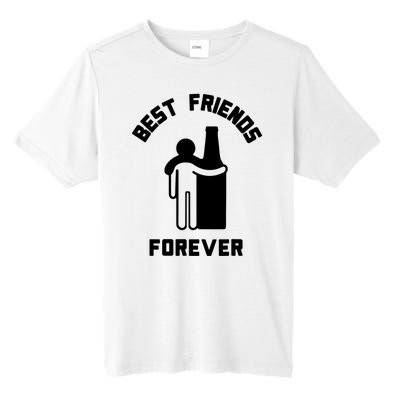 Funny Drinking Best Friend Forever Dad Saying Tall Fusion ChromaSoft Performance T-Shirt