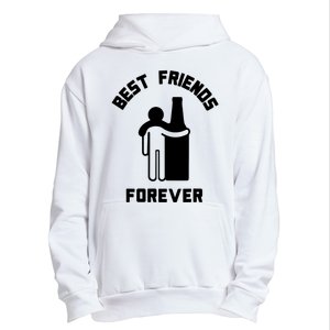 Funny Drinking Best Friend Forever Dad Saying Urban Pullover Hoodie